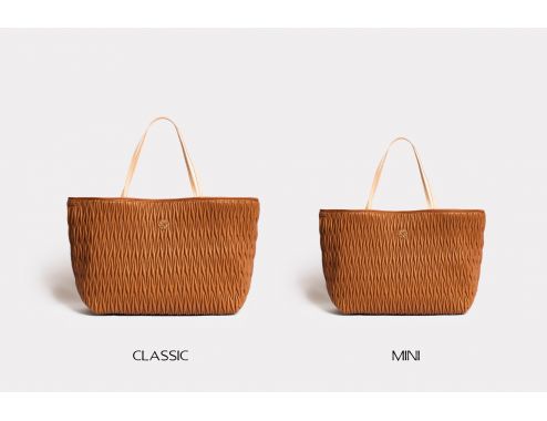 BOLSO SHOPPER classic ORIGAMI HABANA